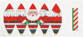 3-D Ornament ~ 3-D Full Santa Hot Air Balloon 18 Mesh handpainted Needlepoint Canvas by Susan Roberts