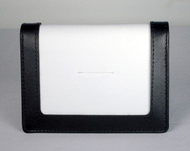 Accessory ~ CREDIT CARD CASE Black Leather for 3.5" by 5" Needlepoint Canvas from LEE