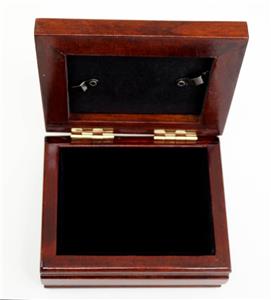 Accessories ~ MINI PRESENTATION BOX Cherry Finish Wood for Needlepoint, Cross Stitch by Sudberry House