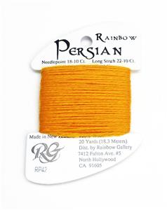 Persian Wool  #42 "Saffron" Single Ply Needlepoint Threadby Rainbow Gallery