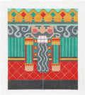 Canvas ~ Green Nutcracker LG. Roll-Up handpainted Needlepoint Canvas by CH Designs ~ Danji