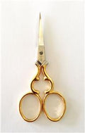 SCISSORS ~ Golden Roman Embroidery 3.9" Scissors Needlepoint, Embroidery, Cross Stitch