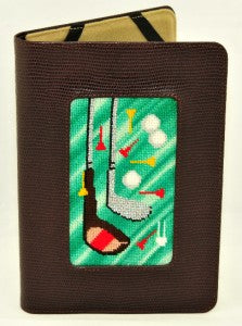 Accessory ~ Premium Leather E-BOOK COVER for Needlepoint Canvas ~ 6 Colors Available ~ by LEE Needle Art