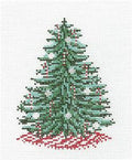 Tree Canvas ~ Candy Canes Christmas Tree handpainted 18 mesh Needlepoint Canvas by Needle Crossings