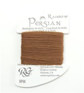 Persian Wool "Rawhide Laces" #98 Single Ply Needlepoint Thread by Rainbow Gallery