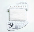 Fibers ~ ALABASTER Sparkling White Braid #BG7 for Needlepoint Thread by Rainbow Gallery
