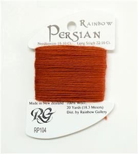 Persian Wool  "Clay Pot" #104  Single Ply Needlepoint Thread by Rainbow Gallery