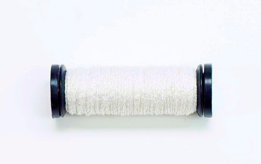KREINIK BRAID ~ Pearl White #032, Size 8 (Fine), 10 Meter Spool for Needlepoint by Kreinik