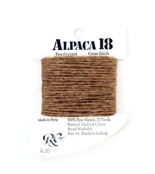 ALPACA 18 DEEP TAN #AL86 Stitching Fiber 12 Yards Needlepoint Thread Rainbow Gallery