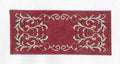 Insert ~ Toile on Deep Red for Personalizing 18 Mesh handpainted BB insert Needlepoint Canvas by LEE