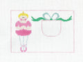 Tooth Fairy SET ~ BALLET Tooth Fairy Pillow  2 Canvas SET, handpainted Needlepoint Canvas by Kathy Schenkel