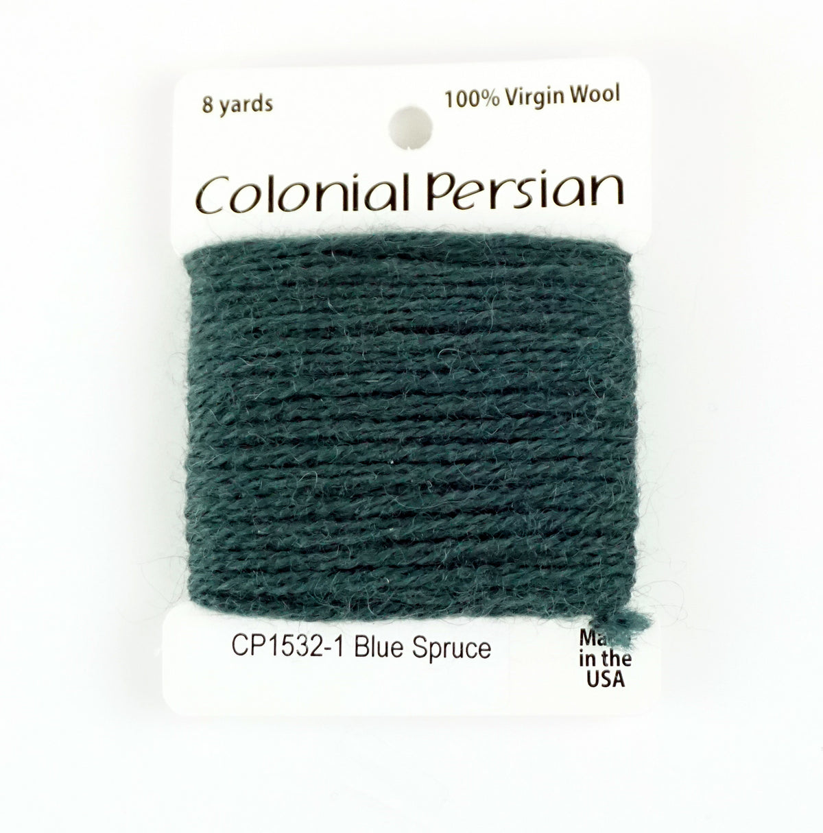 3 Ply Persian Wool  "Blue Spruce" #1532 Needlepoint Thread by Colonial ~ USA Made