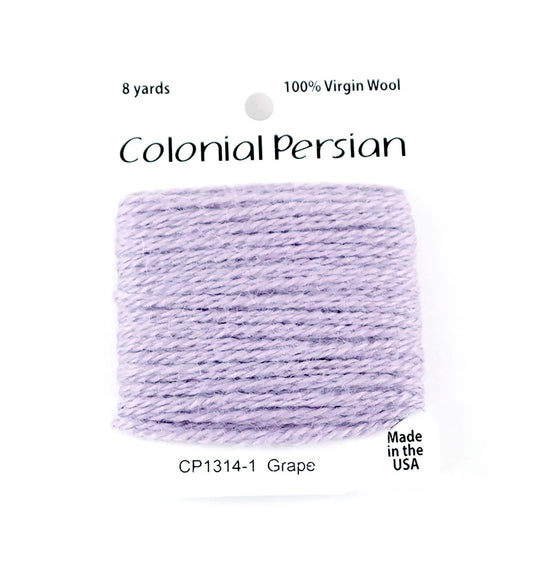3 Ply Persian Wool " Grape" #1314 Needlepoint Thread by Colonial ~ USA Made