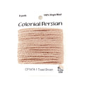 3 Ply Persian Wool  "Toast Brown" #1474 Needlepoint Thread by Colonial ~ USA Made