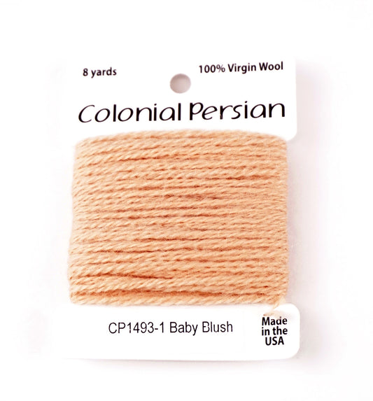 3 Ply Persian Wool "Baby Blush" #1493 Needlepoint Thread by Colonial ~ USA Made