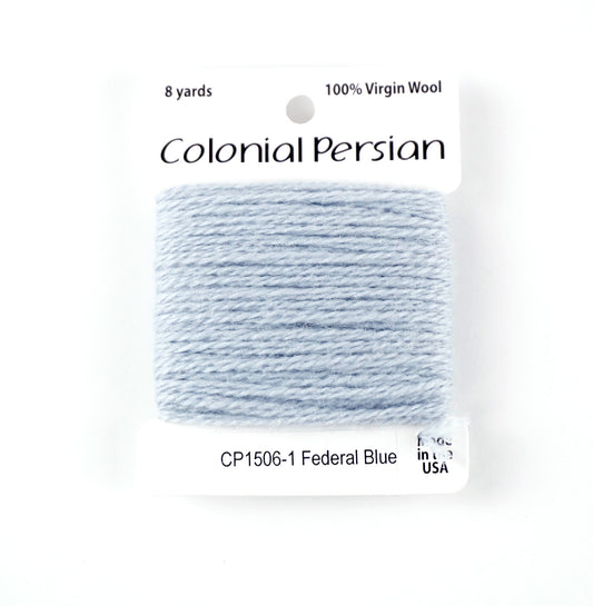 3 Ply Persian Wool "Federal Blue" #1506 Needlepoint Thread by Colonial ~ USA Made