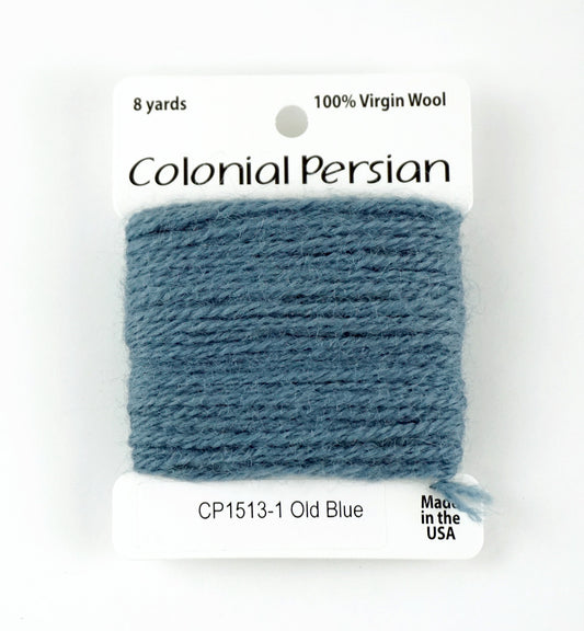 3 Ply Persian Wool "Old Blue" #1513 Needlepoint Thread by Colonial ~ USA Made