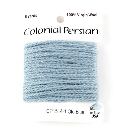 3 Ply Persian Wool "Old Blue" #1514 Needlepoint Thread by Colonial ~ USA Made