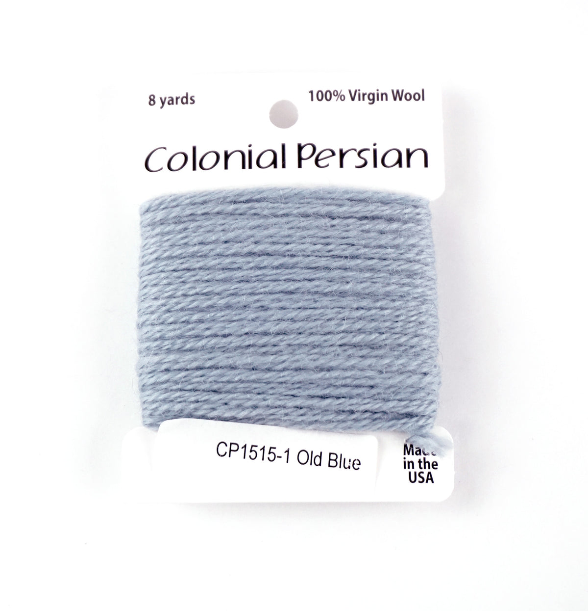 3 Ply Persian Wool "Old Blue" #1515 Needlepoint Thread by Colonial ~ USA Made