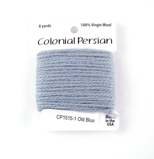 3 Ply Persian Wool "Old Blue" #1515 Needlepoint Thread by Colonial ~ USA Made