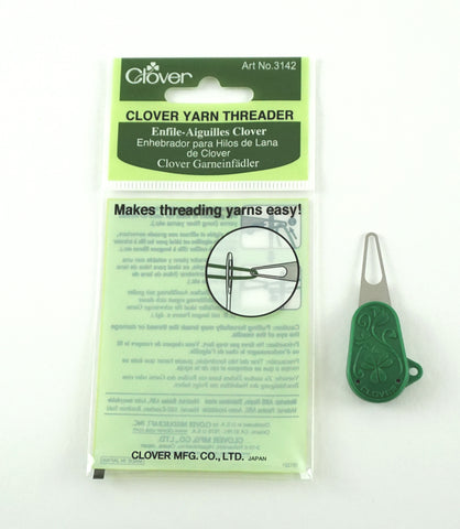 NEEDLE THREADER ~ Clover NEEDLE THREADER Tool with Large Eye for Needlepoint, Sewing ~ Easy Needle Threading