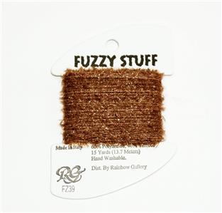 FUZZY STUFF CINNAMON #FZ39 Stitching Fiber 15 Yd Needlepoint Thread Rainbow Gallery