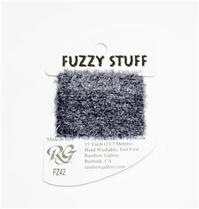 FUZZY STUFF DOVE GRAY #FZ42 Stitching Fiber 15 YD Needlepoint Thread Rainbow Gallery
