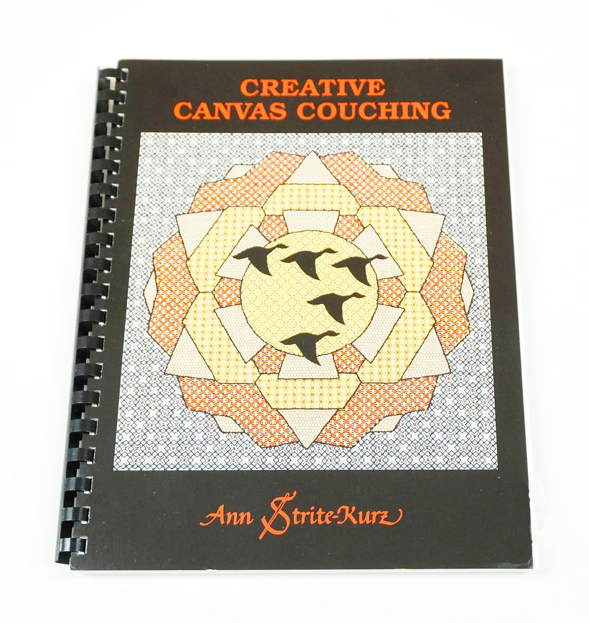 BOOK ~ "Creative Canvas Couching" Needlepoint Book and PC Disc by Ann Strite-Kurz 145 Pages
