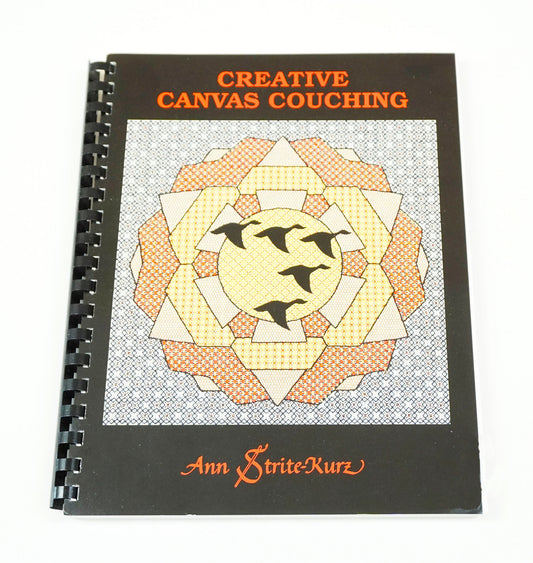 BOOK ~ "Creative Canvas Couching" Needlepoint Book and PC Disc by Ann Strite-Kurz 145 Pages