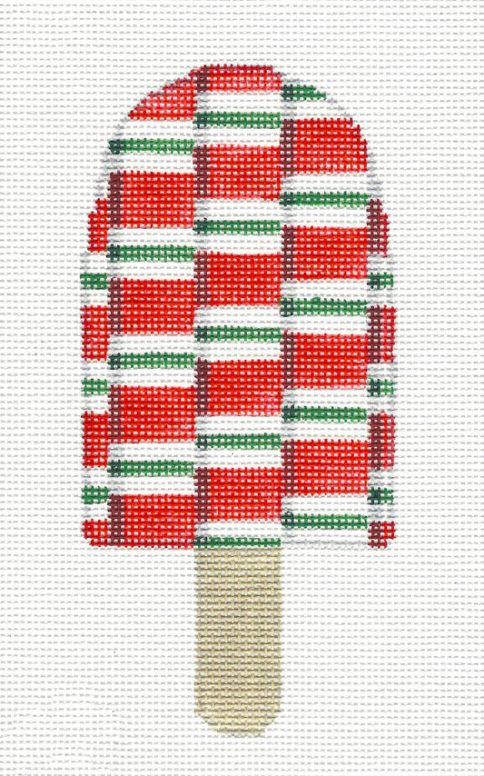 Dream Bar ~ Ribbon Candy Dream Bar handpainted Needlepoint Canvas by Kathy Schenkel