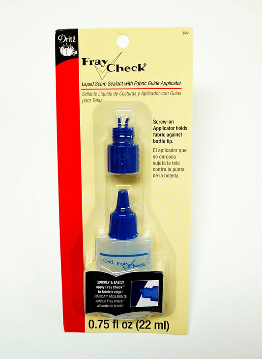 Dritz Fray Check Liquid Canvas & Seam Sealant for Needlepoint, Fabric and Crafts