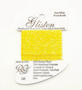 GLISTEN Sparkling Braid #48 Blazing Yellow Needlepoint Thread by Rainbow Gallery