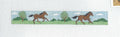 Key Tag Set ~ Horses Running Key Tag & Hardware handpainted Needlepoint canvas Ornament by Susan Roberts