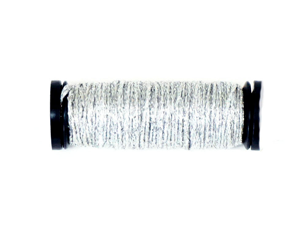 KREINIK BRAID ~ Japan Silver Size #12 (Medium) #001J Braid 10 Meter Spool of Thread for Needlepoint by Kreinik