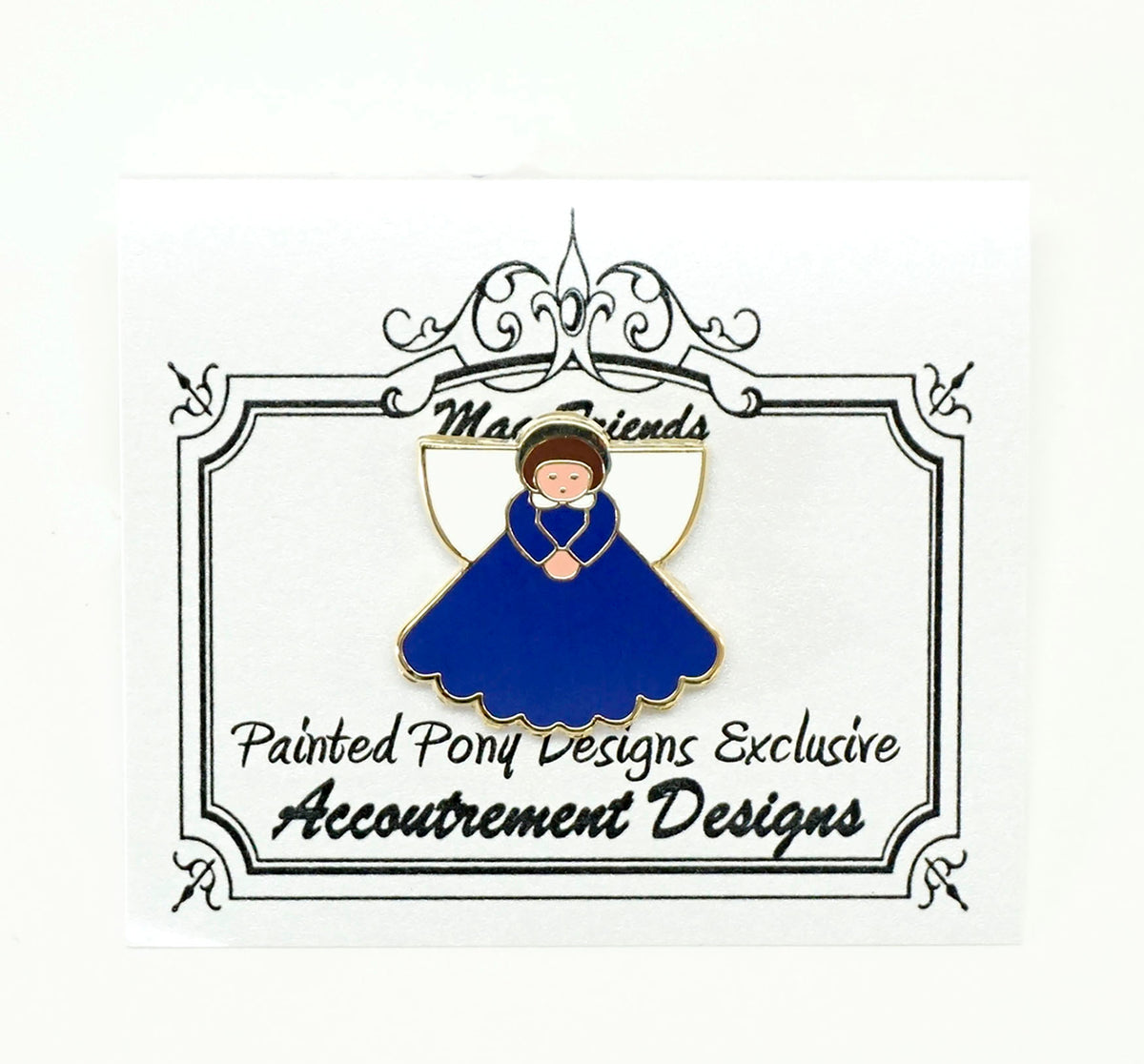 Magnet ~ Dark Blue Angel Magnet Needle Holder for Needlepoint, Sewing by Accountrement Designs ~ Painted Pony