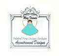 Magnet ~ Aqua Colored Angel Magnet Needle Holder for Needlepoint, Sewing by Accountrement Designs ~ Painted Pony