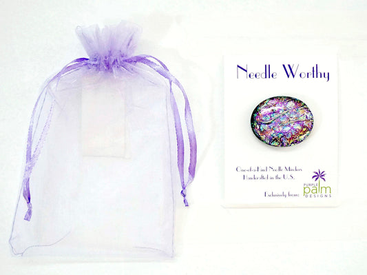 Magnet ~ One-of-a-Kind ~ ART GLASS ~ Magnetic Needle Holder Tool for Needlepoint