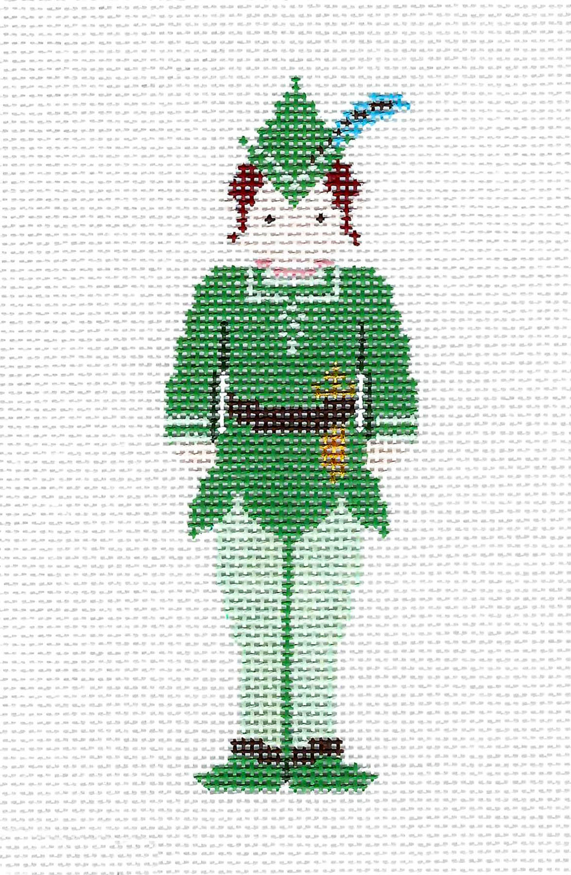 Child's ~ "Peter Pan" from the Peter Pan Story 18 Mesh handpainted Needlepoint Canvas by Petei