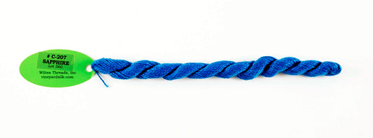 Sapphire 100% SILK Thread 30 Yard Skein #C-207 for Needlepoint from Wiltex