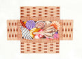 Brick Cover ~ Seashell Basket Beach Brick Cover Door Stop HP Needlepoint Canvas Susan Roberts