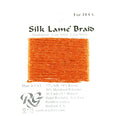 SILK LAME' Braid #SL178  "Persimmon" Needlepoint Stitching Thread  by Rainbow Galleryt