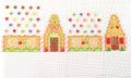 3-D Ornament ~ Skittles & Lime Slice 3-D Gingerbread House  Needlepoint Ornament by Susan Roberts