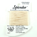 SPLENDOR SILK  #S961 "Cream" Needlepoint Stitching Fiber Thread by Rainbow Gallery