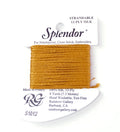 SPLENDOR SILK  #S1012 "Old Gold" Needlepoint Stitching Thread by Rainbow Gallery