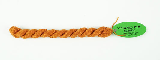 Silk Thread ~ RUSSET ORANGE 100% SILK Thread 30 Yard Skein #C-027 for Needlepoint from Wiltex