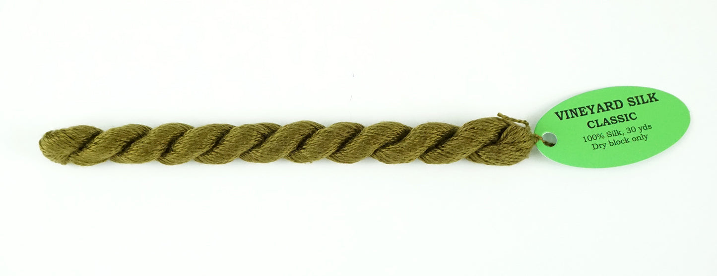 Silk Thread ~ OLIVE BRANCH 100% SILK Thread 30 Yard Skein #C-057 for Needlepoint from Wiltex