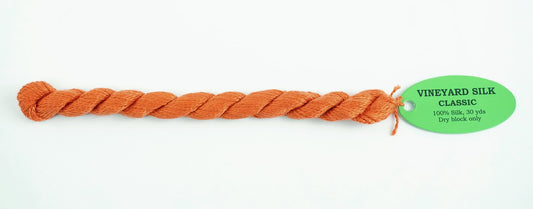 PERSIMMON 100% SILK Thread 30 Yard Skein #C-124 for Needlepoint from Wiltex