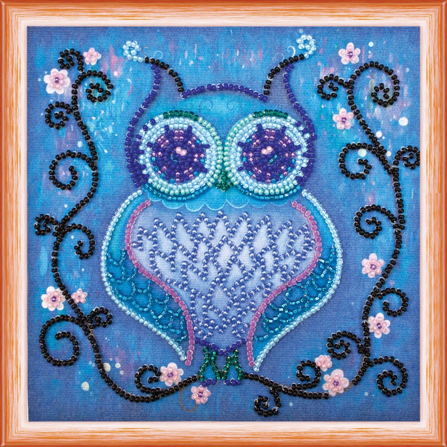 Abris Beading Kit - Mini - Blue Owl
