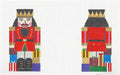 Christmas ~ 2 Sided Nutcracker with Presents 18 Mesh handpainted Needlepoint Ornament by Susan Roberts