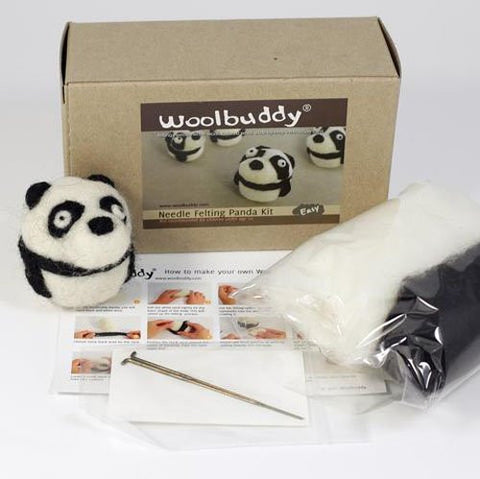 Needle Felting Kit ~ Panda Bear ~ by Woolbuddy